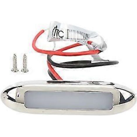 Éclairage de marchepied pour bateau, LED bleue DC12V, étanche IP66, montage encastré, acier inoxydable SS316 (1/5)