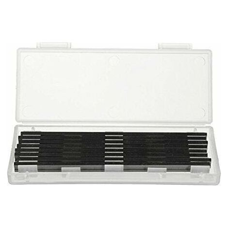 10Pcs 82Mm X 5.5 Mm Hss Rabot Réversible Lames Pour Bosch Black Decker Mafell (1/5)