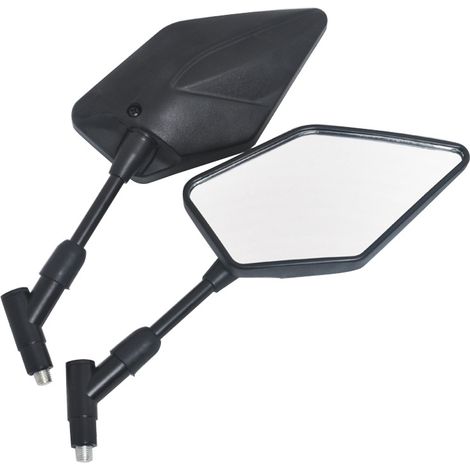 Pièces de modification pour moto : rétroviseur à cinq branches, rétroviseur de recul noir, compatible avec Yamaha FJ09 MT09