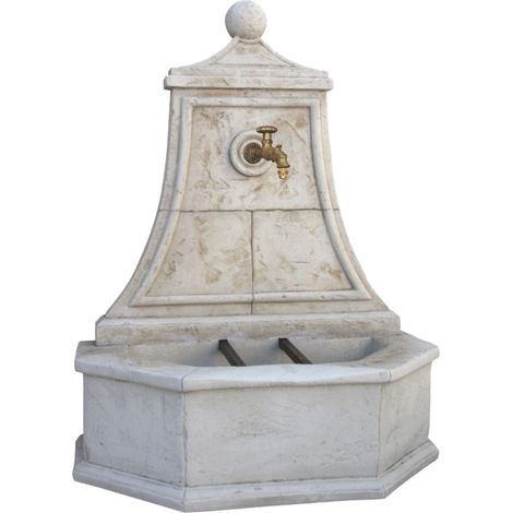 Fontaine de Jardin en Pierre Baccarat (1/4)