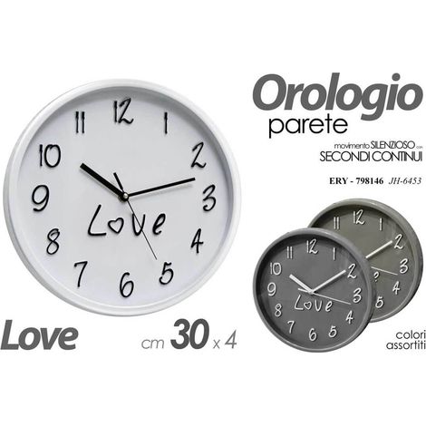 OROLOGIO TONDO D.30 LOVE ASSORTITI