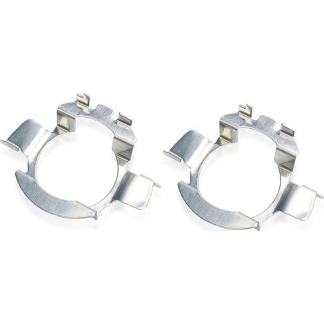 4 Pièces Adaptateur Métal H7, Support Lampe LED, Fixation Phare Auto