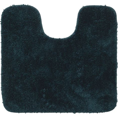 Tapis de Contour WC 55x60 cm Polyester Vert foncé 800123 (1/4)