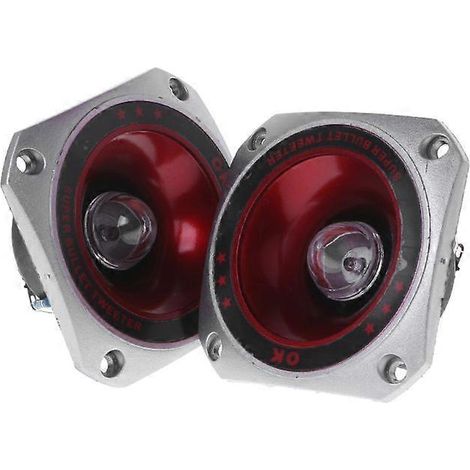 2 tweeters piézoélectriques max. 100 W avec éclairage coloré. (1/5)