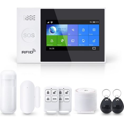 Tuya Kit Pro Sistema di Allarme Video GSM 4G + WiFi