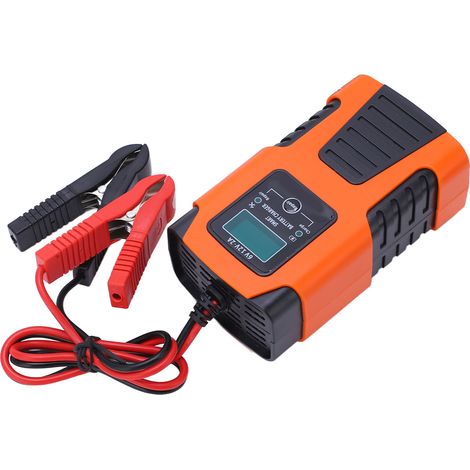 Chargeur de batterie intelligent automatique 3 étapes avec protection multiple, technologie switchmode ABS, 6V/12V 2A, 4-40Ah (1/5)