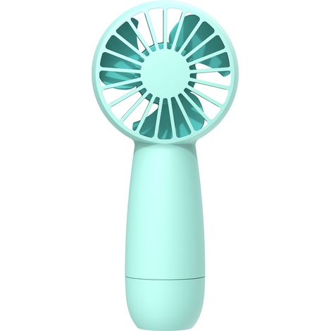 Mini ventilateur personnel portable à piles, ventilateur de voyage électrique USB léger pour les vacances, la plage, le bureau, l'école et les activités de plein air. (1/5)