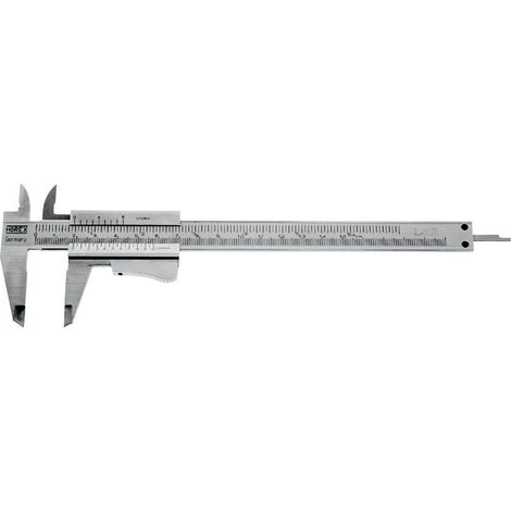 Horex 2224518 Pied à coulisse de poche 200 mm Q066081