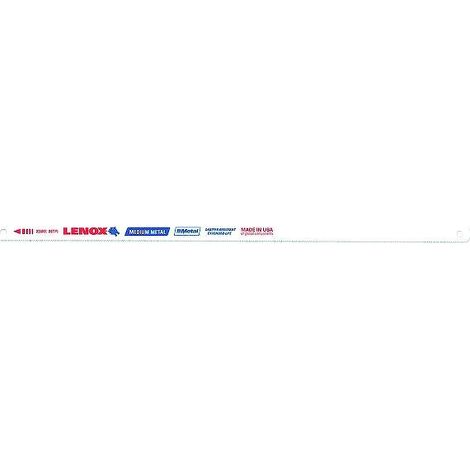 Boite de 10 lames de scie à métaux 8 dents - LENOX