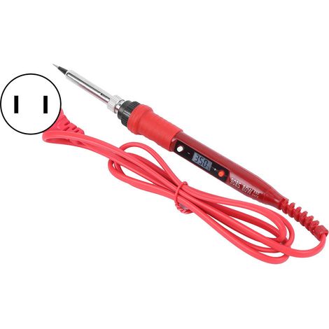 Fer à souder numérique avec écran LCD et température réglable 110-240V (prise standard américaine). (1/5)