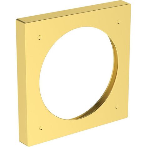 Cadre de distance IS 20 mm Easy-Box carré, orné d'une finition or brossé