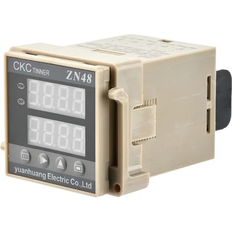 Compteur de tours numérique à relais horaire série ZN48 220 VCA