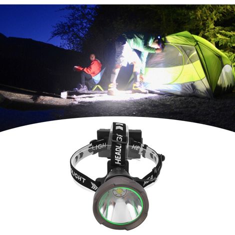 Hochleistungsfähige LED-Stirnlampe mit USB-Ladefunktion und hoher Leuchtkraft für Camping, Wandern und Angeln, DUBUNS