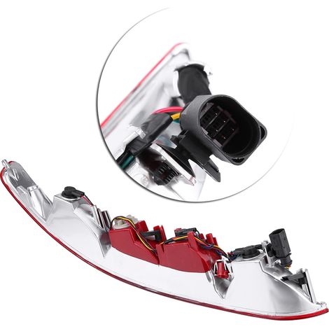 Nebelscheinwerfer unten rechts hinten, rot blinkend, für Audi Q5 2006-2016 (1/5)