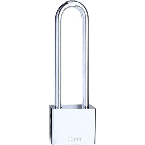 Lucchetto con chiave, lucchetto resistente con archetto lungo e 4 chiavi, lucchetto di sicurezza impermeabile per esterni per magazzino, garage, giardino, recinzioni - 30 mm (1/5)