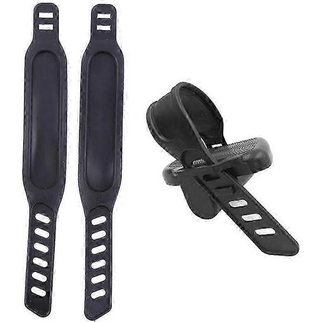 1 paire de sangles de pédales pour vélo d'appartement, sangles d'étrier, accessoires pour équipement de fitness (1/4)