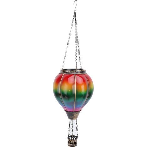 Solarlaterne mit Feuerballons, vielseitige, innovative und exquisite Beleuchtung für Terrasse, Hof, Garten, Einfahrt, Veranda, Feiertage, Typ C (1/5)