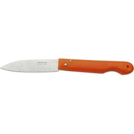 Coltello professionale Arcos 485929 Acciaio inox NITRUM®, mango Polipropilene rosso e lama da 8,5 cm in scatola di presentazione. (1/2)