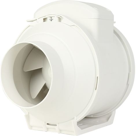 Extractor de aire en línea Bilake silencioso para conducto circular / tubular de 100mm 38/42W