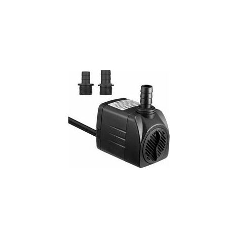Pompe à Eau Submersible 2000L/H 35W Ultra Silencieuse avec 2 Buses, Pompe Aquarium, Fontaine, Étang, Anti-Combustion 48h (1/4)