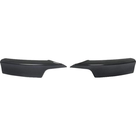 Divisor frontal, material ABS duradero, aerodinámica mejorada, color fibra de carbono (1/2)