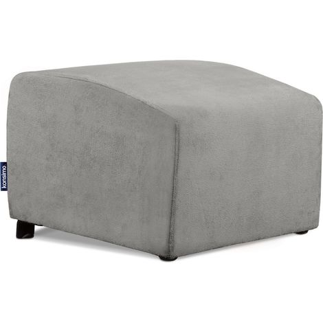 KONSIMO CARO Moderner Sessel für das Wohnzimmer, grau (1/3)
