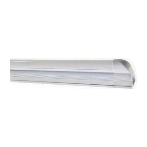 Kit tubos neón T5 LED 60cm 9w aluminio de ayuda (1/5)