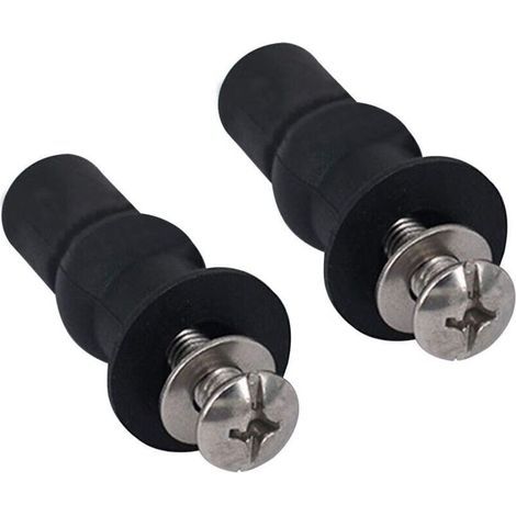 Toilet Seat Fixings Hinges Accessory for Toilet Seat Fits All Toilets (18mm) Guazhuni (1/5)
