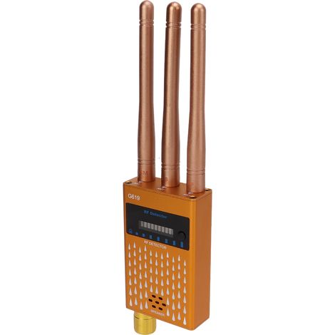 Détecteur de caméra à 3 antennes, puce haute sensibilité, scanner de signaux RF de 1 MHz à 8000 MHz pour entreprise (1/5)