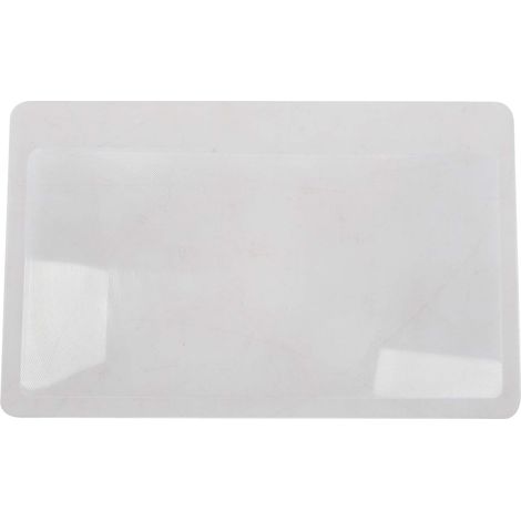 Fresnel 3x Magnifying Glass for Credit Cards, Transparent (1/5)