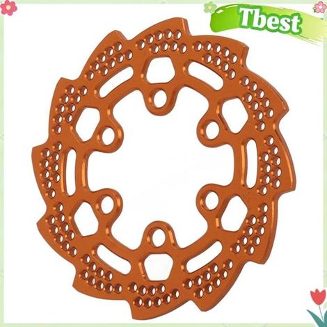 Tbest Disque de frein arrière pour moto LOSI 1:4 Promoto MX Disque de frein arrière en alliage d'aluminium RC pour jeux piece Or (1/5)