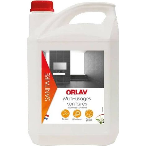 ORLAV - Nettoyant multi-usages sanitaire - 5L (1/3)