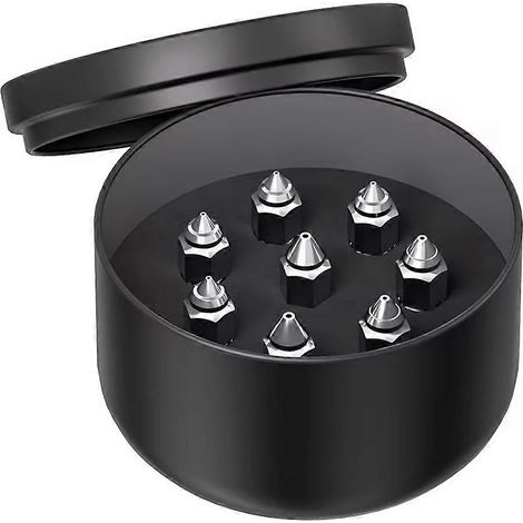 Upgrade für Creality Ender 5 Max Düsen, 8 Stück hochwertige 3D-Druckerdüsen aus Kupferlegierung, 500 °C Hochtemperatur-Kupfer (1/5)