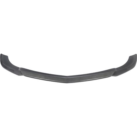 Spoiler anteriore splitter, materiale ABS, facile installazione, look fibra di carbonio (1/2)