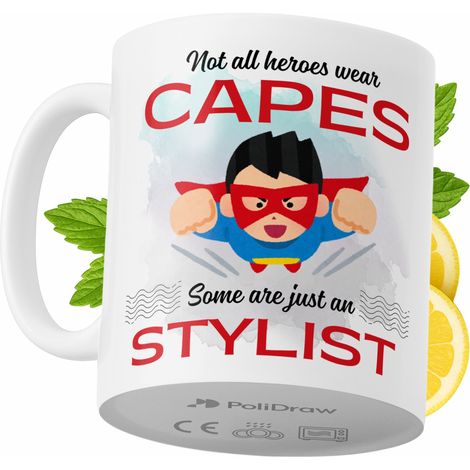 Stilbewusste Tasse – Lustige Kaffee- oder Teetasse mit witzigem Textdesign – Ideal für Geburtstage, Namenstage, Feiertage und besondere Anlässe. Hochwertige Tasse für Zuhause, Büro und Arbeit. Farbe: 