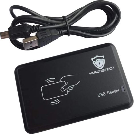Lecteur de carte à puce USB virtuel RS232 COM TK/EM4100 125 KHz RFID avec capteur de proximité Lecteur RFID Lecteur 125 kHz