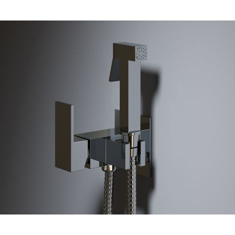 Kit mezclador agua fría y caliente para sustituir el bidet Ares Cromo (1/3)