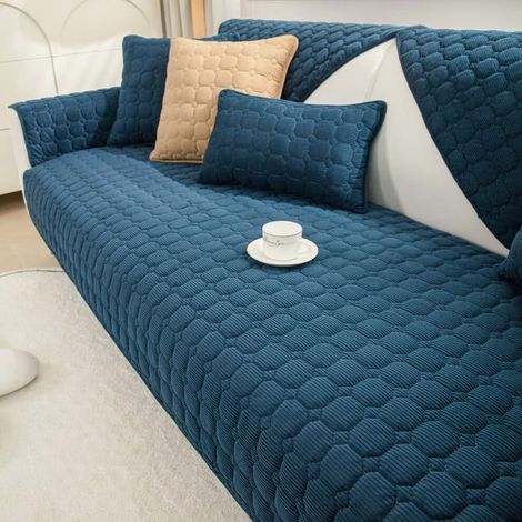 Sofabezüge aus Cord, geeignet für Haustiere/Kinder, rutschfest und waschbar, geeignet für Dreisitzer-Sofas, Zweisitzer-Sofas, Relaxsessel und L-förmige Sofas (1 Stück).