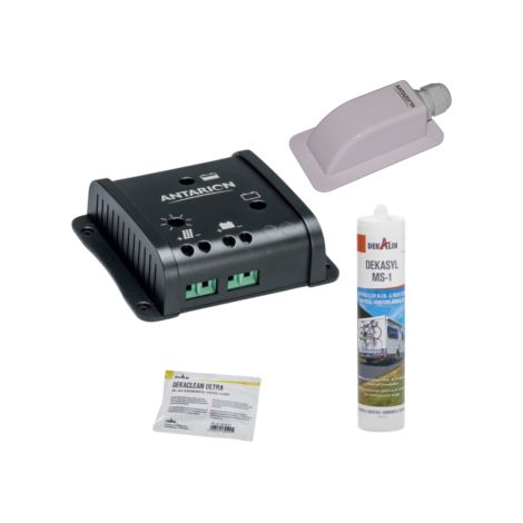 Pack ANTARION Kit de pose solaire avec Régulateur de Charge PWM 160W 10A