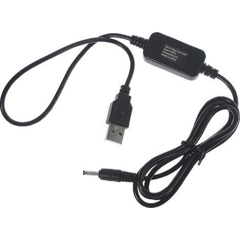 Câble convertisseur élévateur de tension USB multifonctionnel avec prise 3,5 x 1,35 mm pour appareil photo (1/4)
