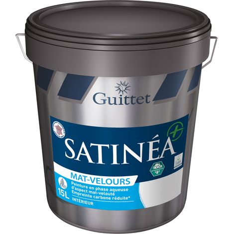 Vernice Guittet Satinéa+ Bc Opaca Velours Base Gup 15l - Guittet