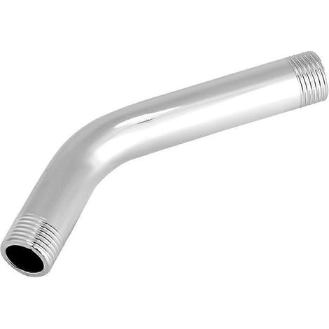Bras de douche mural en acier inoxydable, support pour pommeau de douche, salle de bain