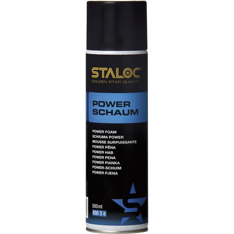STALOC Power-Schaum Spray vielseitiger und kraftvoller Reiniger für unzählige Anwendungsgebiete 500 ml