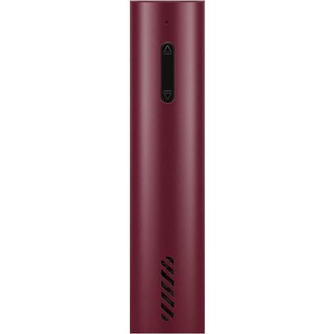 Abridor de botellas eléctrico portátil y automático para uso doméstico en la cocina (rojo) (1/4)