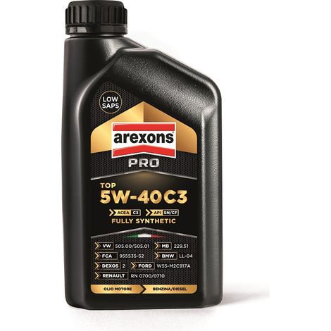 OLIO MOTORE TOP 5W-40 C3  1 LT