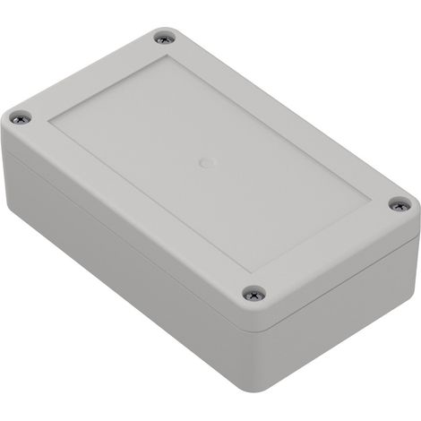 boîtiers hermétiques IP65, 15 pièces , 125.00mm x 75.00mm ,en plastique gris clair – boîtiers hermétiques pour intérieur et extérieur