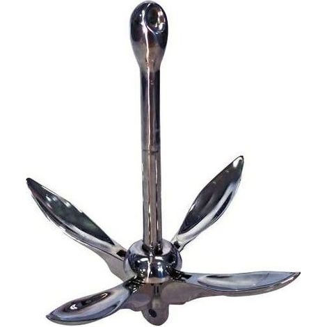 Ancre grappin inox 316 Poli
