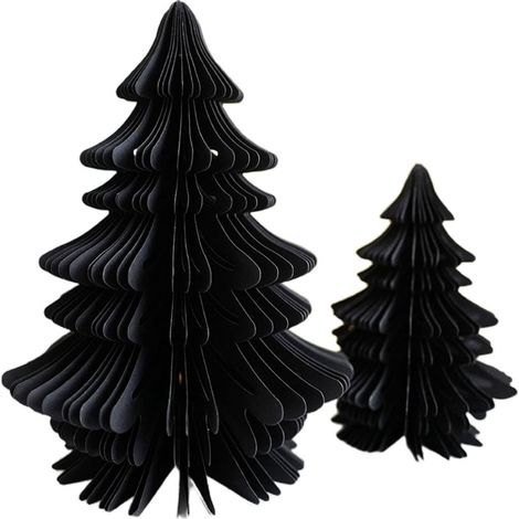 Arbre De Noël En Papier - Décoration De Fête En Papier Pour Intérieur - Kit De Bricolage Sans Colle - 1 Pièce (1/5)