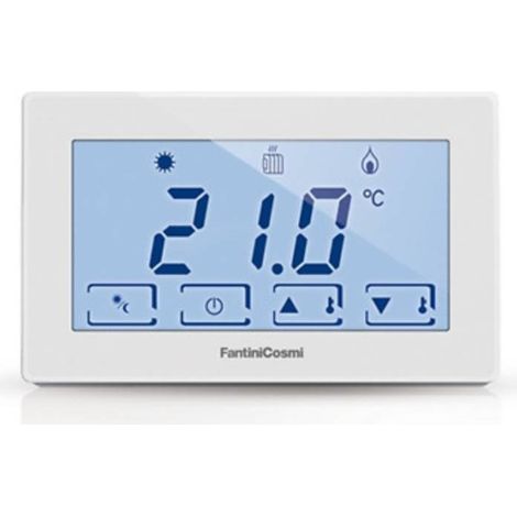 Fantini Cosmi Termostato touchscreen wireless per Intellicomfort+ CH120RF