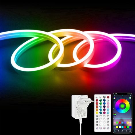 Ruban Led 10m, 24V Bande Led RGB avec APP Télécommande (1/5)